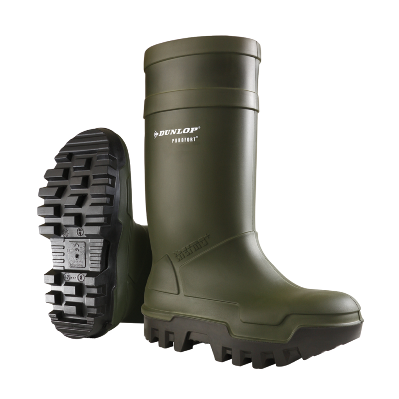 Dunlop C662933 Thermo + Purofort S5 Full Safety Grün – Größe 48 (UK13) – 15.032.047.13