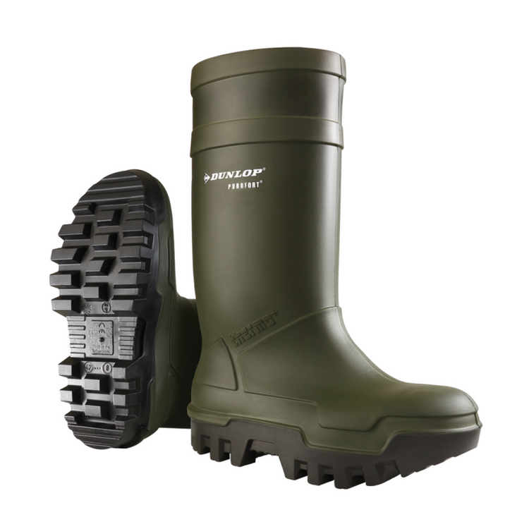 Dunlop C662933 Thermo + Purofort S5 Full Safety Grün – Größe 48 (UK13) – 15.032.047.13
