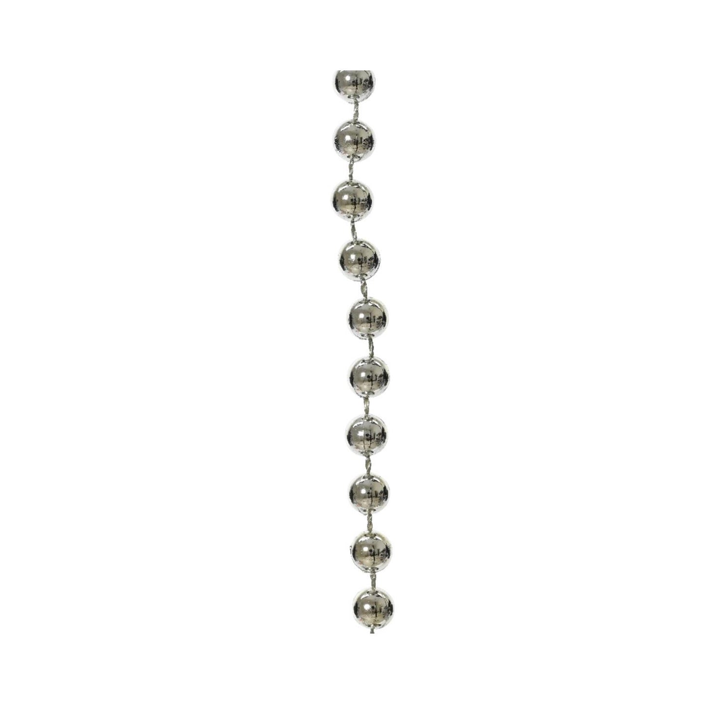 Decoris Perlengirlande glänzend silber 10 Meter