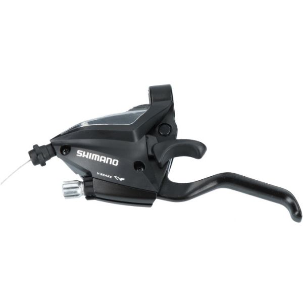 Shimano Versteller (links) mit Bremshebel 3 Geschwindigkeit St-Ef500 2 Finger schwarz