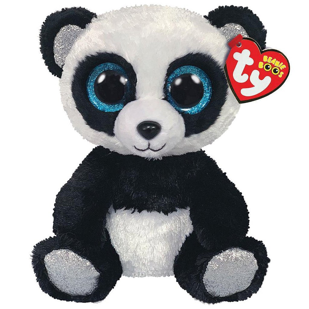 Ty Ty Beanie Boo #039;s Kuscheltier Pandabär Bambus 15 cm