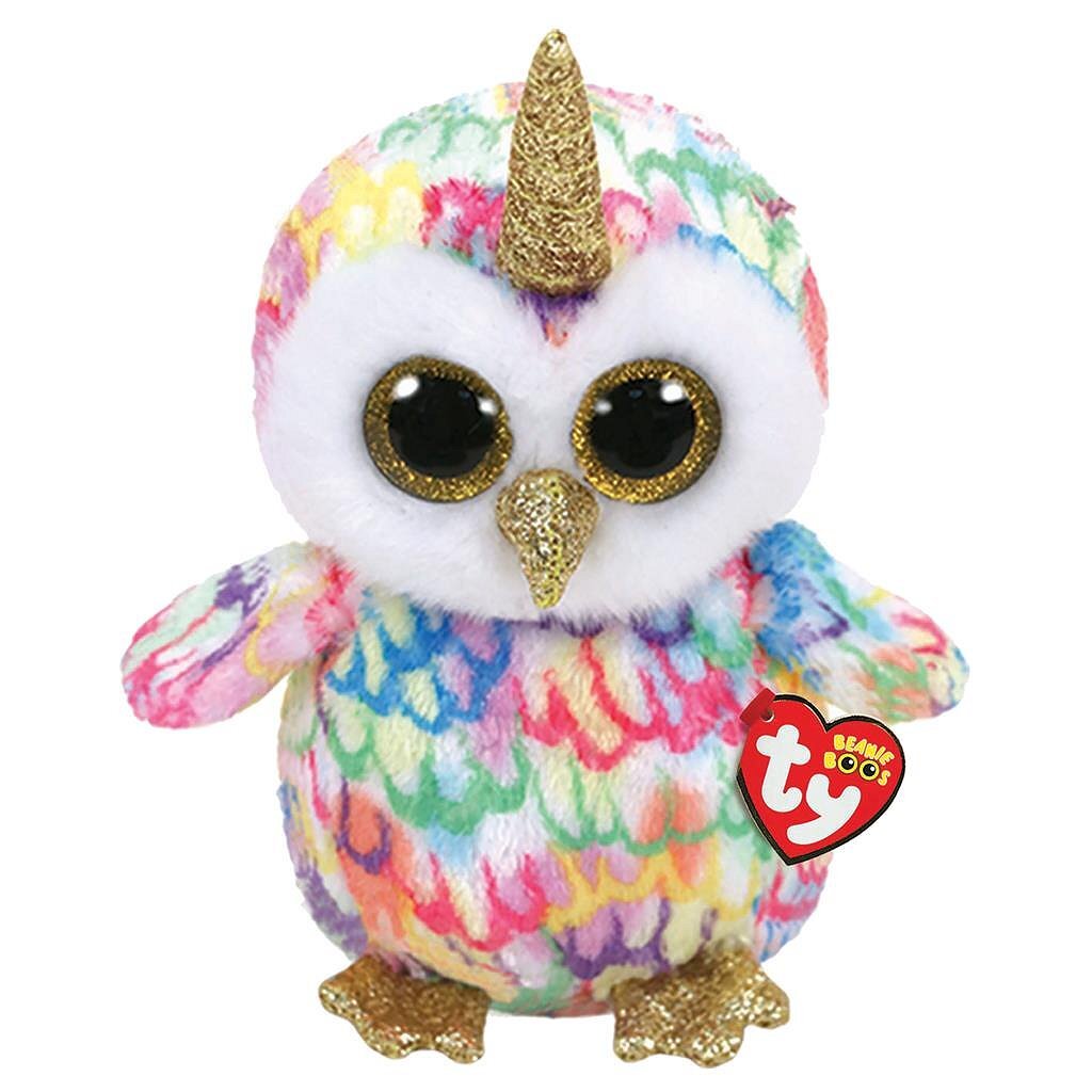 Ty Ty Beanie Boo #039;s Kuscheltier Eule verzaubert 24 cm