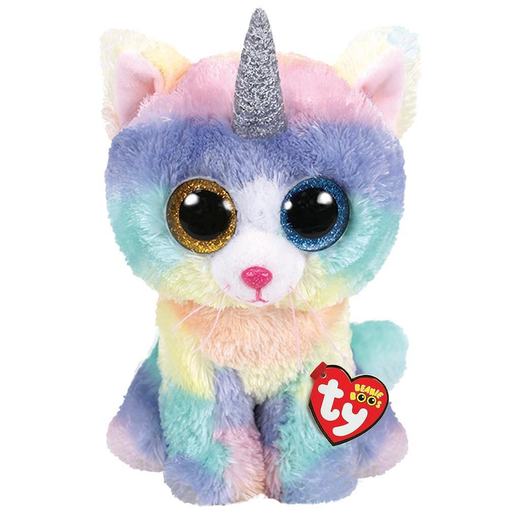 Ty Beanie Boo #039; s Kuschelkatze Heather 24 cm