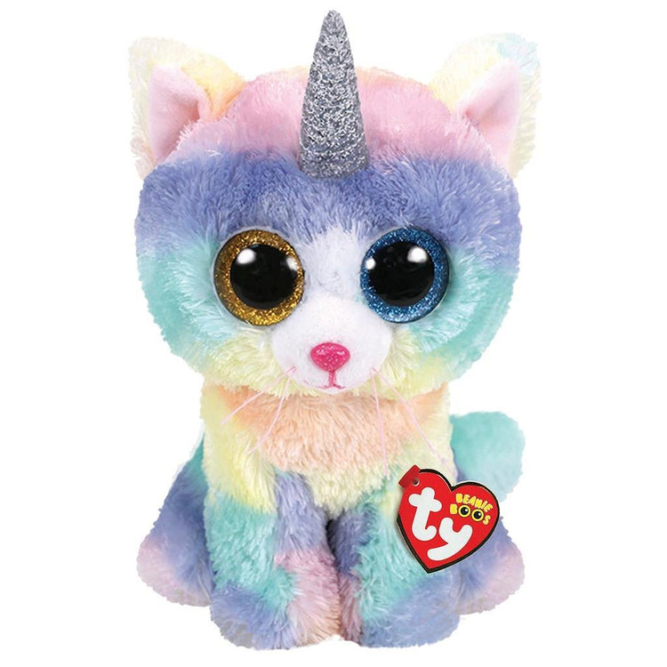 Ty Beanie Boo #039; s Kuschelkatze Heather 24 cm