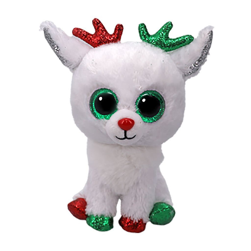 Ty Beanie Boo Kuscheltier Rentier Schneeglöckchen 15 cm