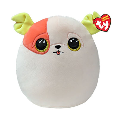 Ty Beanie Ty Squish einen Boo Patch -Hund, 20 cm
