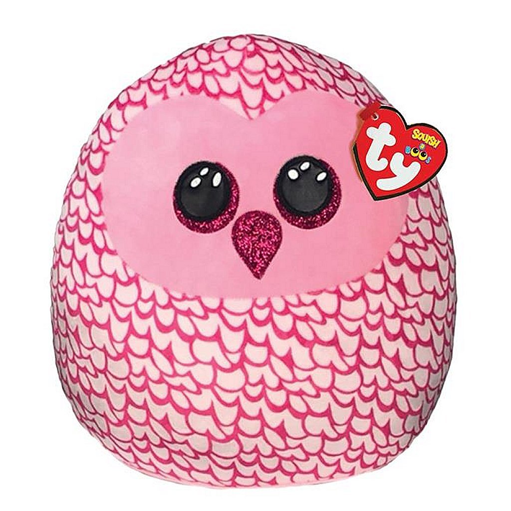 Ty ty squish eine boo kuschelkissen owl pinky 23 cm