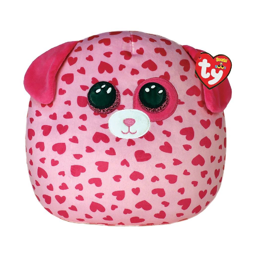 Ty ty squish ein boo kuschelkissen hund kitzle 19 cm