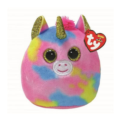 Ty Ty Squish ein Boo -Kuschelkissen Unicorn Fantasie 8 cm