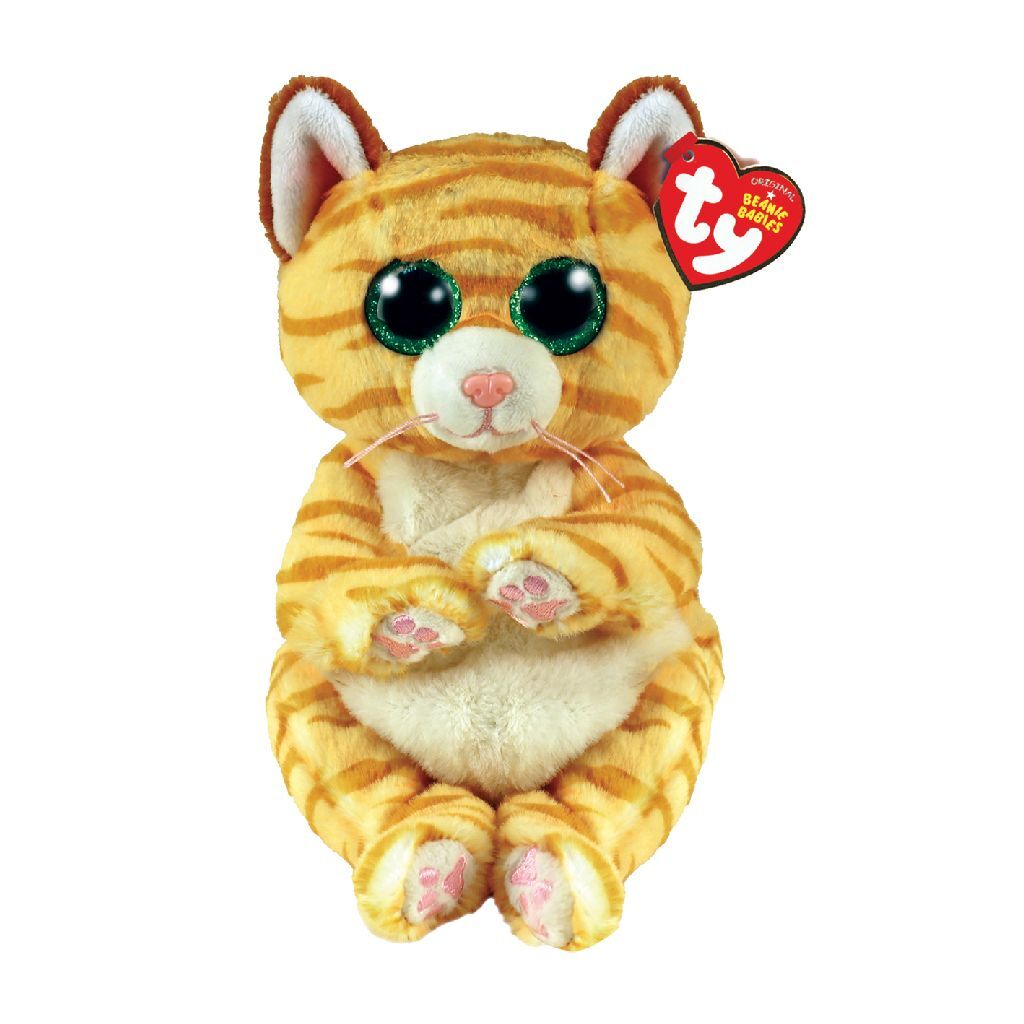 Ty Mütze Babies Bellies Mango Stripey Katze, 15 cm