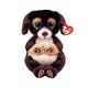 Ty Beanie Babies Bellies Ranger Black Dog, 15 cm