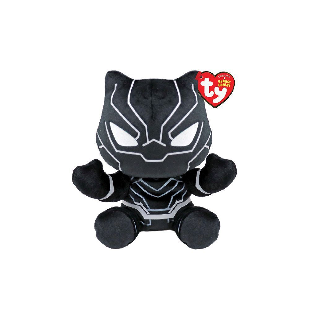 Ty Ty Beanie Babys umarmen Black Panther 15 cm
