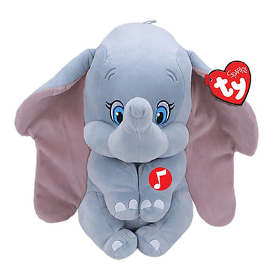 Disney Ty Beanie Buddy Dombo kuscheln mit Ton, 24 cm