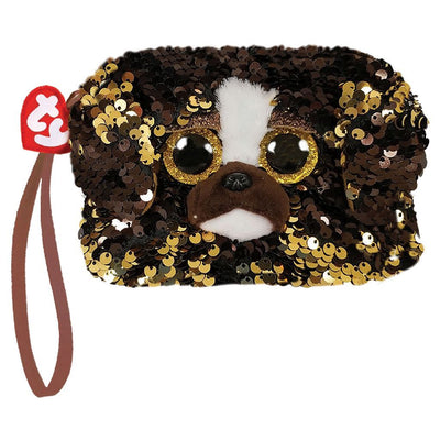 Ty Ty Fashion Wallet Dog Brutus 13 cm braunes Gold