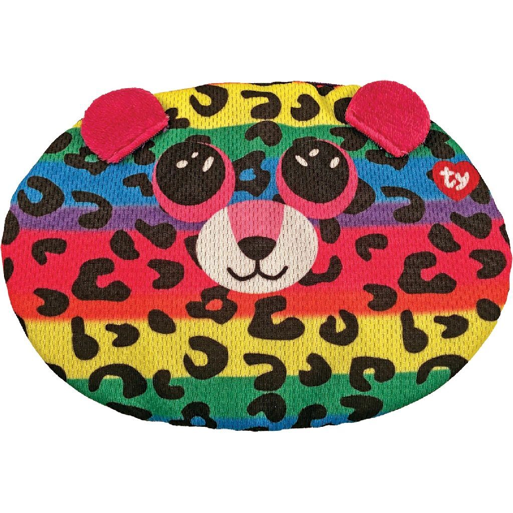 Ty ty waschbarer Kinder Mundkappe Leopard Dotty einstellbar 3+