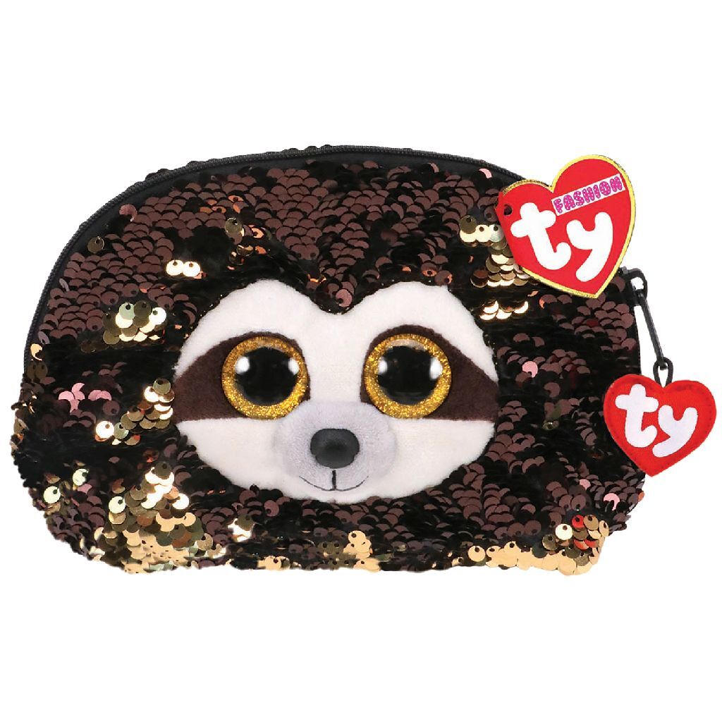 Ty Ty Fashion Handtasche Faultier Dangler 20 cm braunes Gold