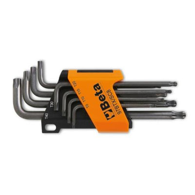 Beta Torx-Schlüsselsatz 97btx sc8 kurz + Kugelkopf