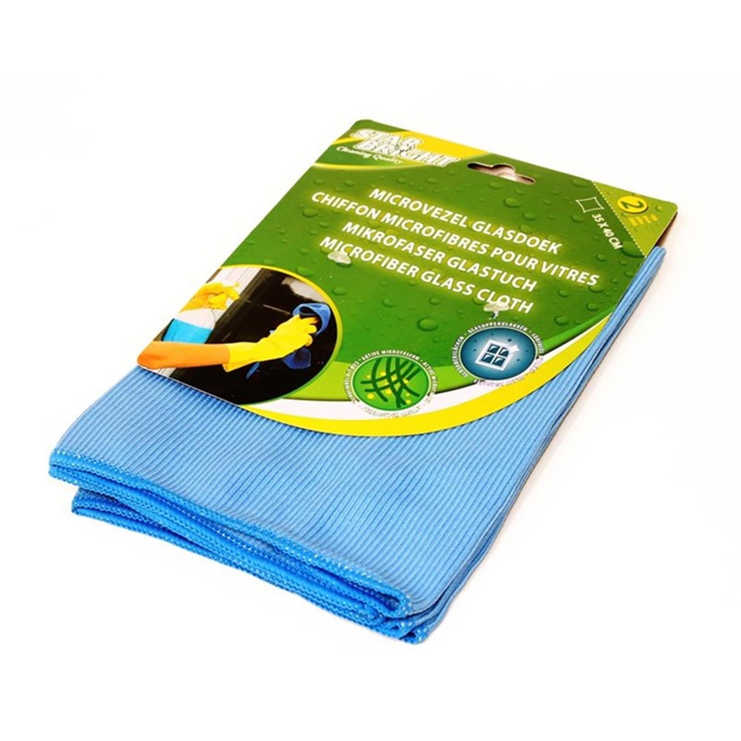 Starbright Mikrofaser-Glastuch 2 Stk