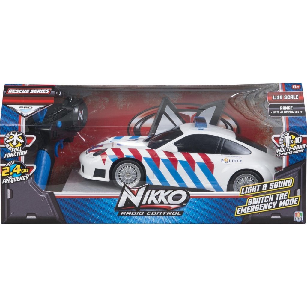 Nikko RC Porsche Police 1:16 + Licht und Klang