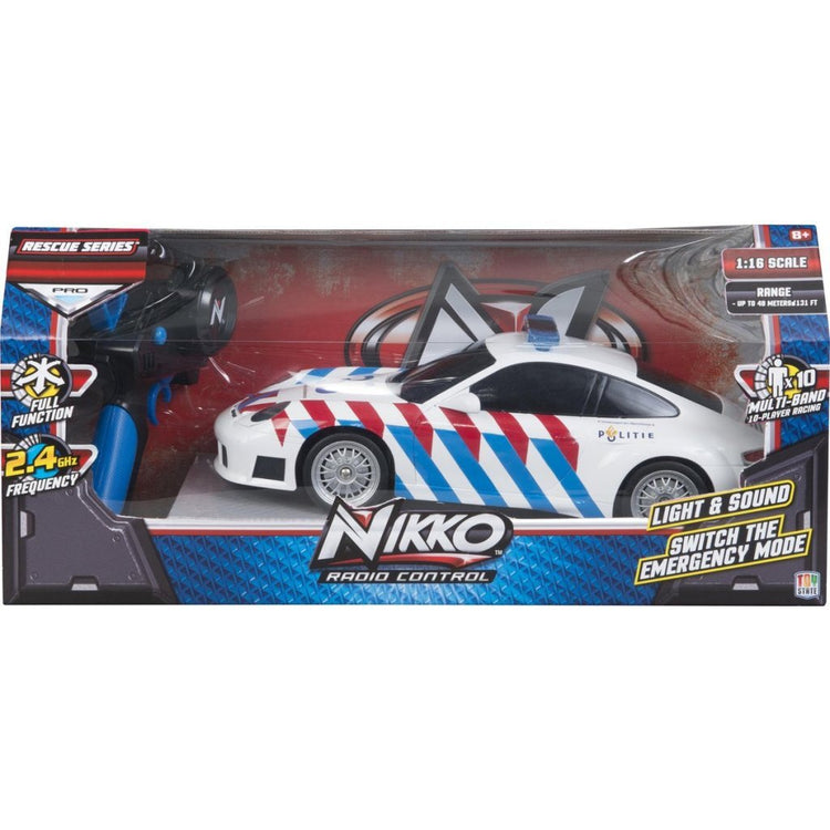 Nikko RC Porsche Police 1:16 + Licht und Klang