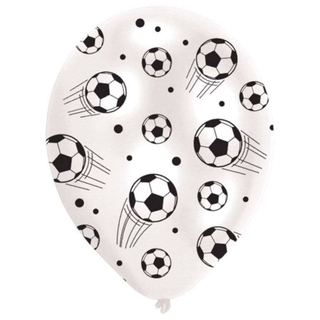 Grundlegende Fußballballons 27,5 cm 6 Teile