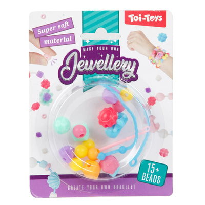 Machen Sie ein Toi-Toys-Armband aus weichen Perlen – >15 Perlen