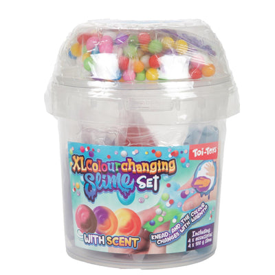 Toi-toys Schleim-Set XL mit Duft – 8-teilig.