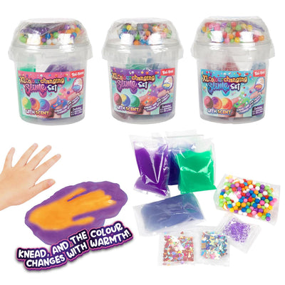 Toi-toys Schleim-Set XL mit Duft – 8-teilig.