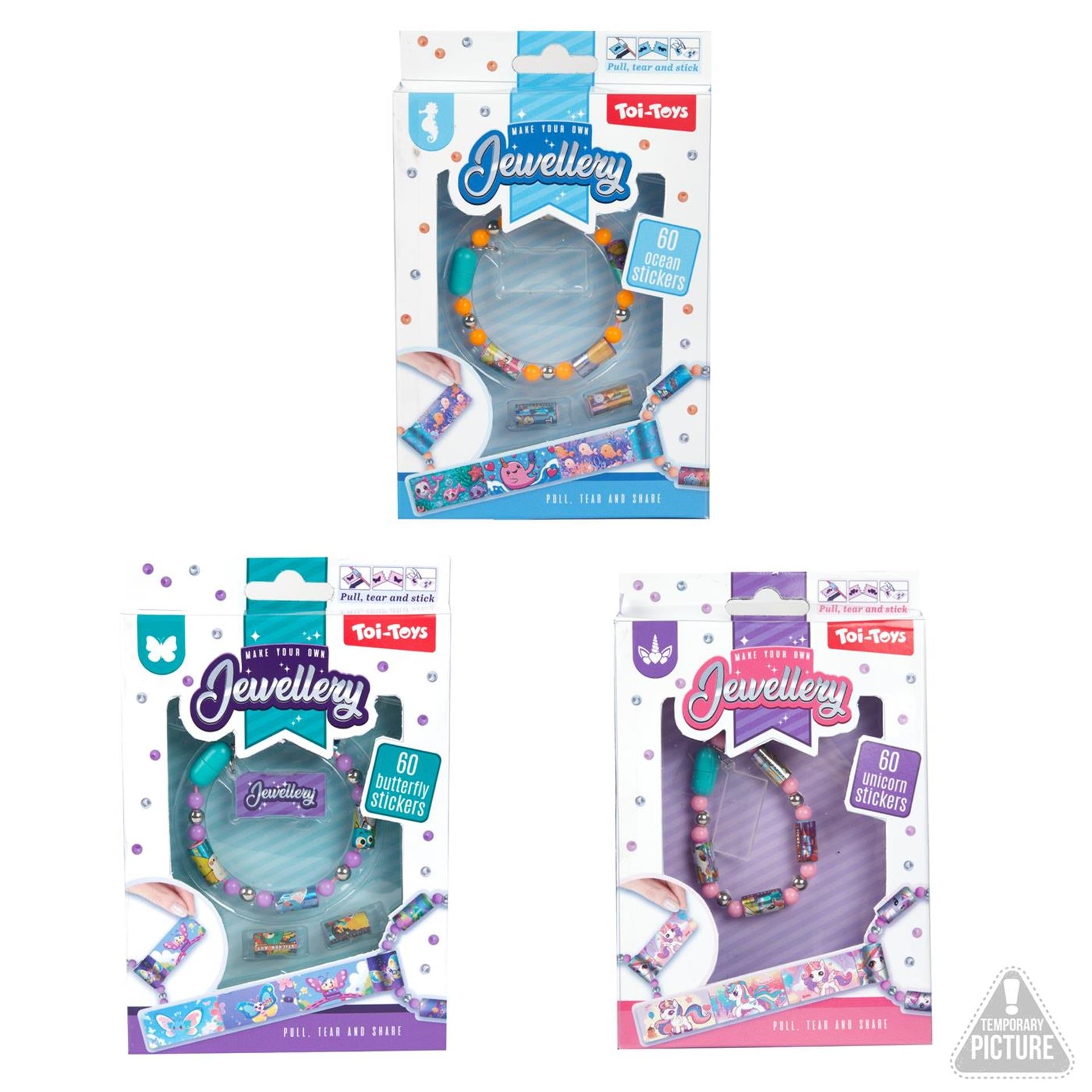 Toi-toys Armband mit Stickerperlen