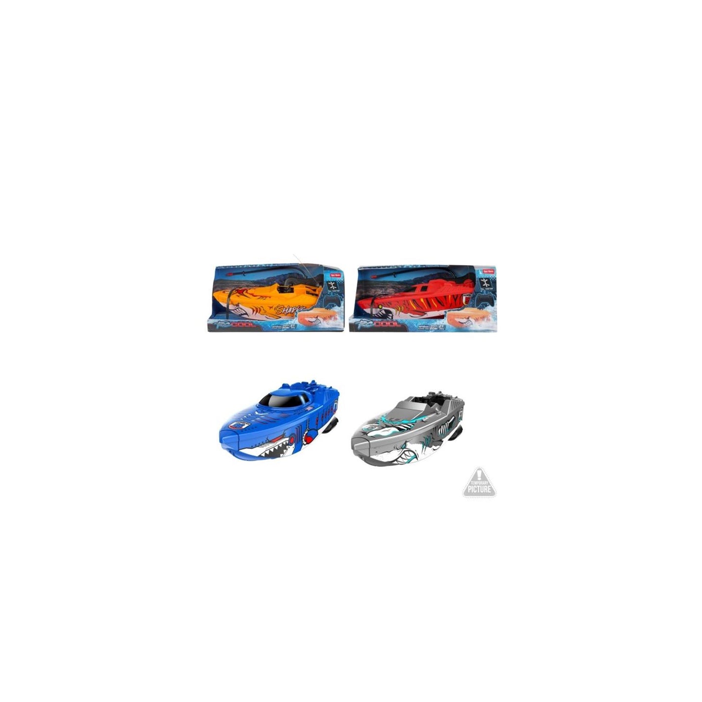 Toi-toys rc-cooles Schnellboot 26cm