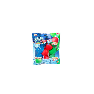 Toi-toys Spritzwasserballon wiederverwendbar und selbstschließend – 9 Stk