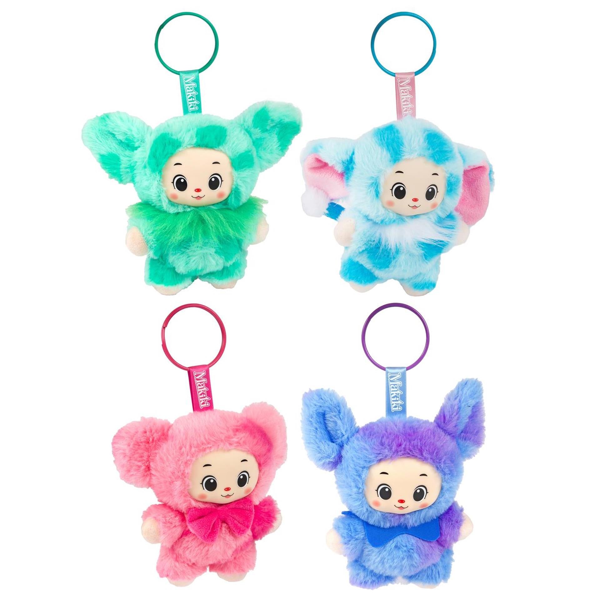 Toi-toys Überraschungs-Schlüsselanhänger Makiki-Puppe 2.0
