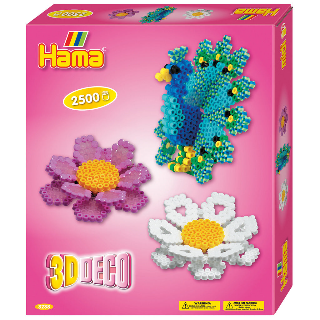 Hama Iron Perlen 3D Deco 2500 Stücke