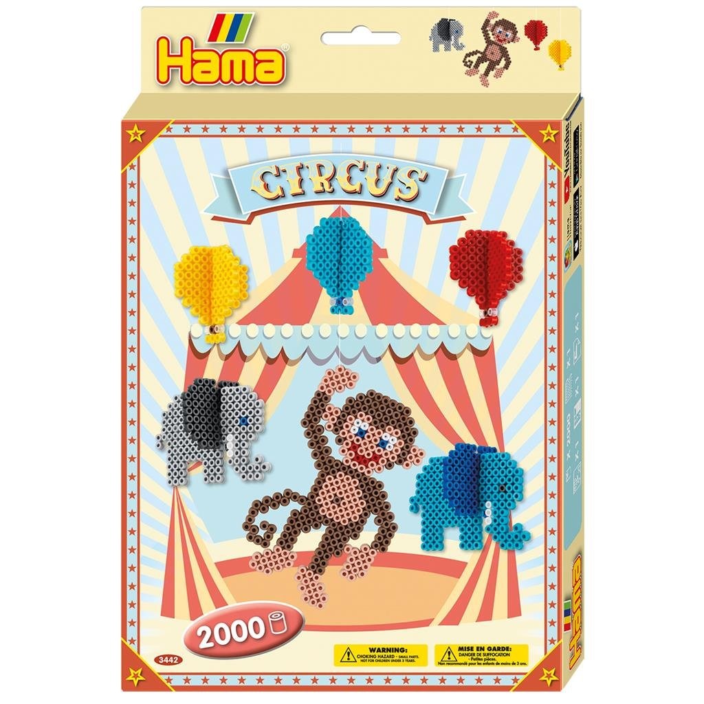 Hama String Perlen String Perlen Circus 2000 Stücke mehrfarbig