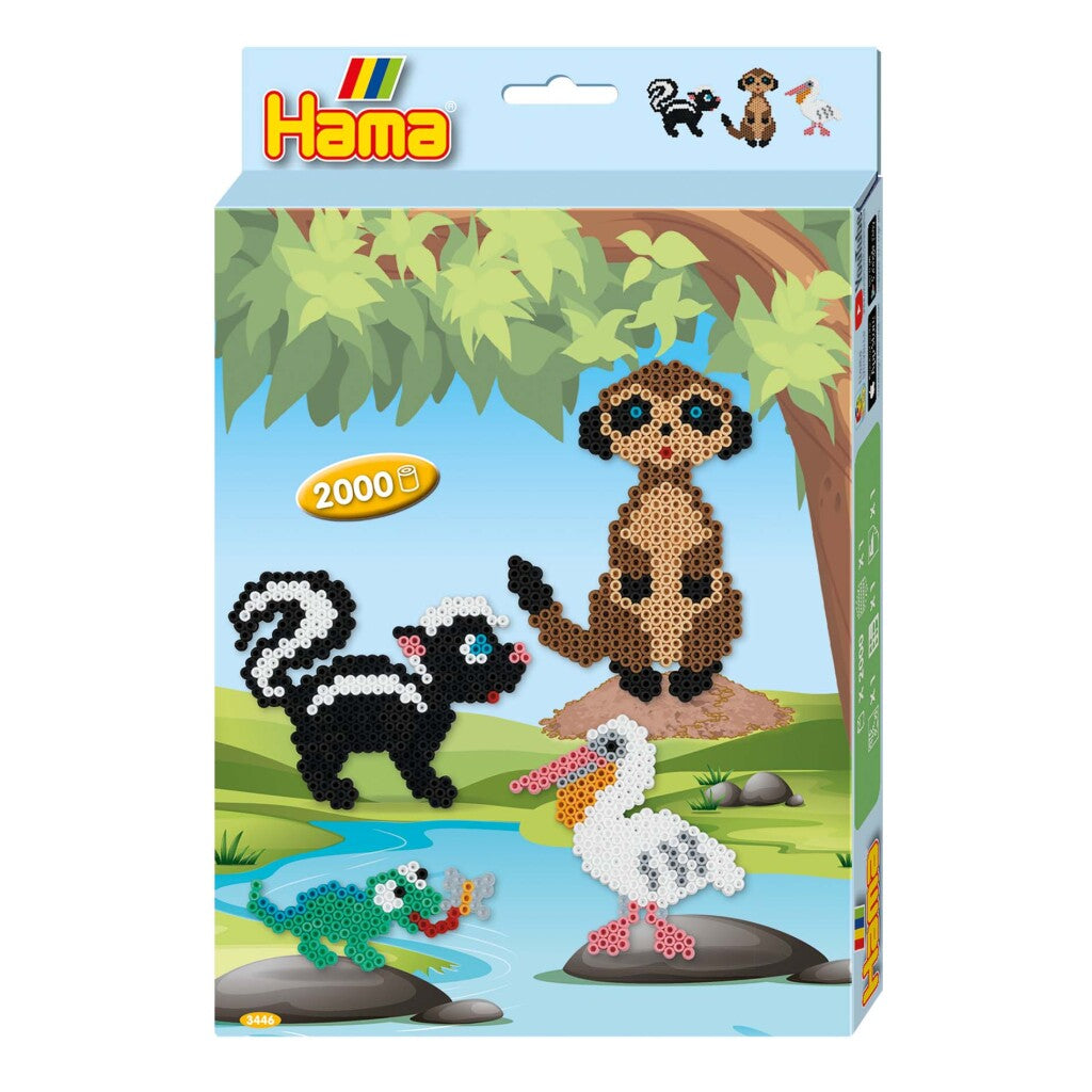 Hama String Perlen String Perlen Tiere machen Set 2000 Stücke