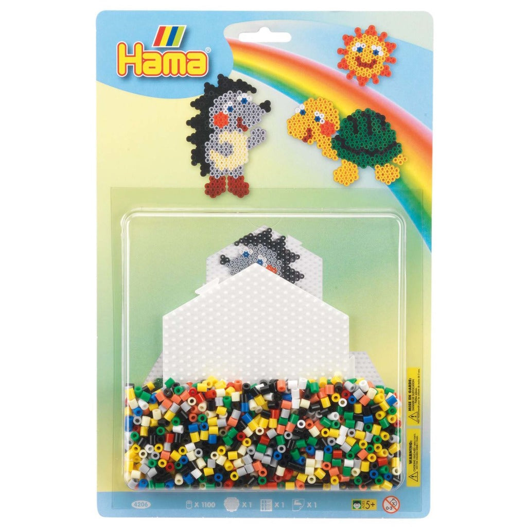 Hama String Perlen String Perlen Tiere Set 1100 Stücke