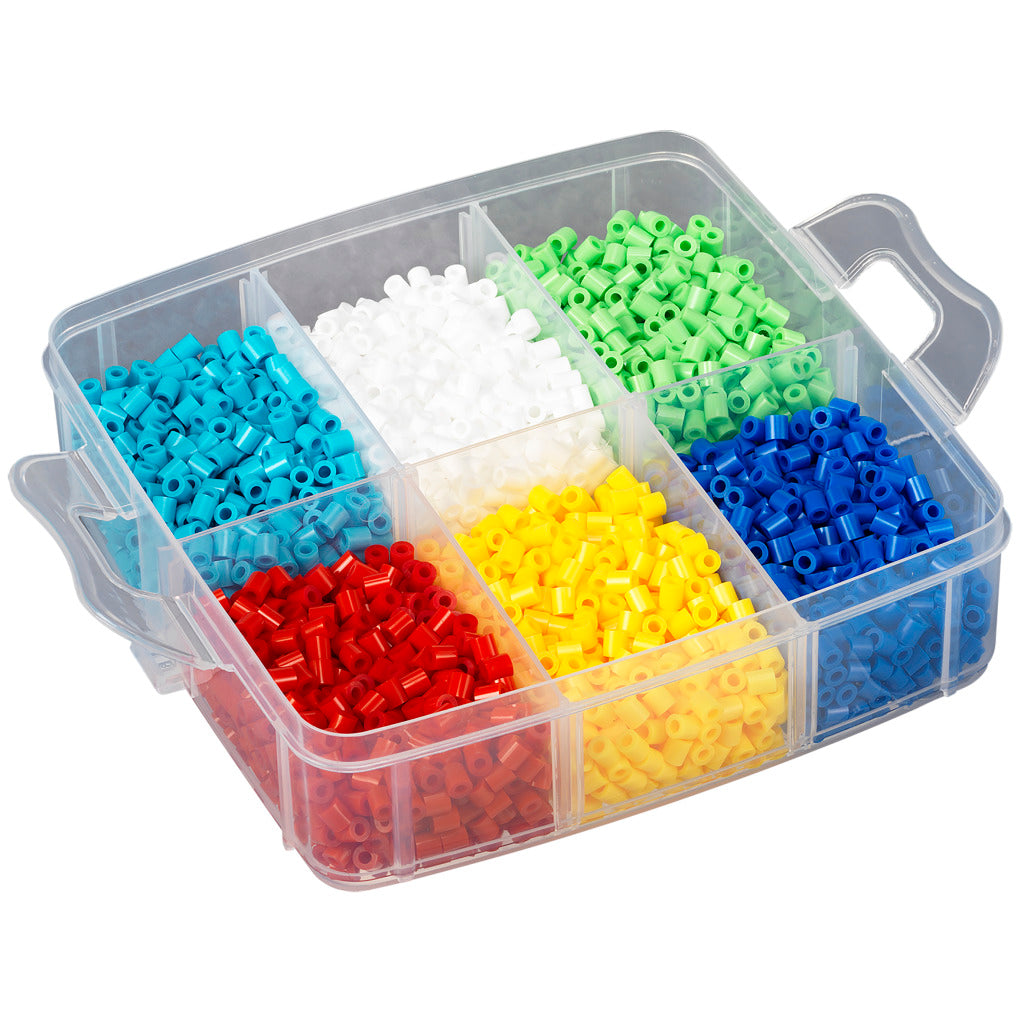 Hama -Bügelnperle in Sorting Bin, 6000st.