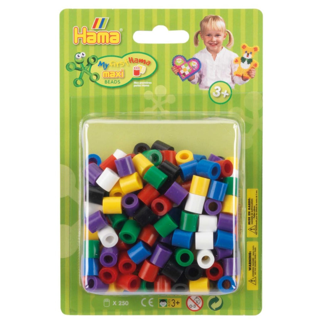Hama bügeln Perlen bügeln Perlen Maxi 250 Stück mehrfarbig