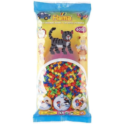 Hama String Perlen 20551 Eisenperlen Neon 6000 Stücke