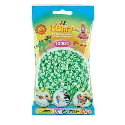 Hama Iron Perlen Mint Pastell 1000 Stücke