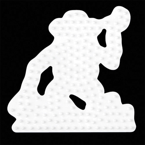 Hama String Perlen String Perlen Bodenplatte Aap White