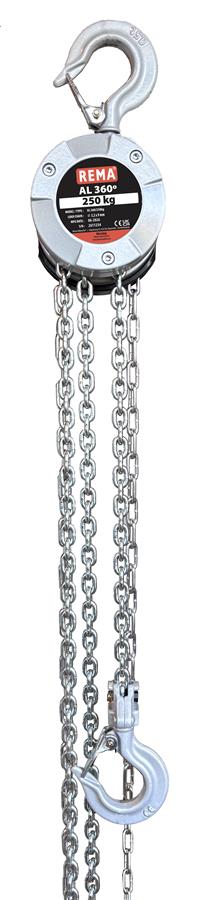 Rema Handhebebühne Aluflex 360 250kg 3mtr