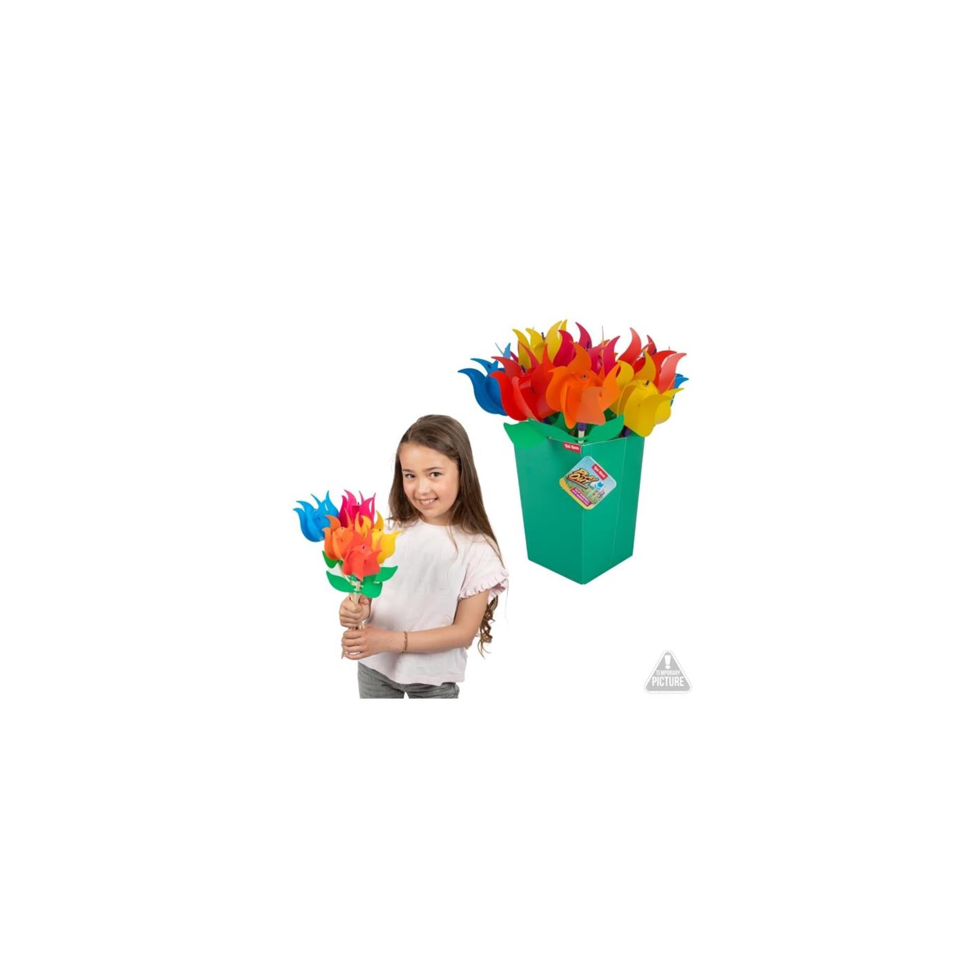 Toi-toys hölzerne Windmühle Tulpe