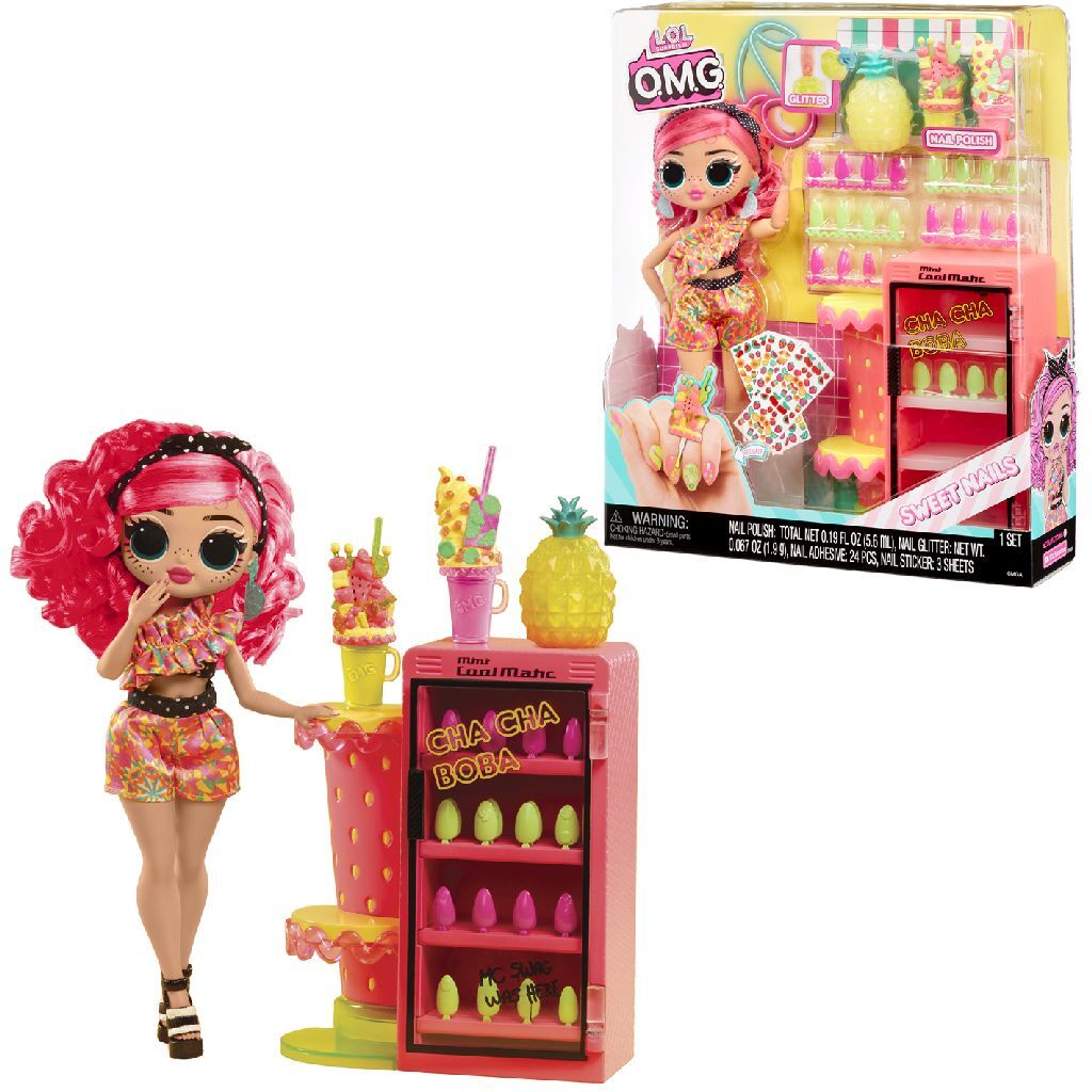 MGA Entertainment Überraschung! OMG. Süße Nägel Pinky Pops f
