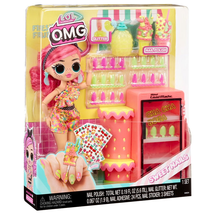 MGA Entertainment Überraschung! OMG. Süße Nägel Pinky Pops f