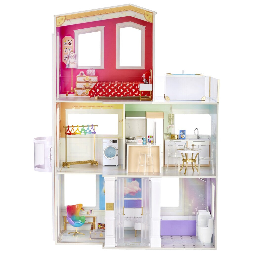 Regenbogen Regenbogen High Fashion Holzhaus 122x91 cm 122x91 cm