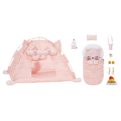 Nach! Überraschung nach! nach! nach! Überraschung Kitty-Cat Camping Play Set + Licht