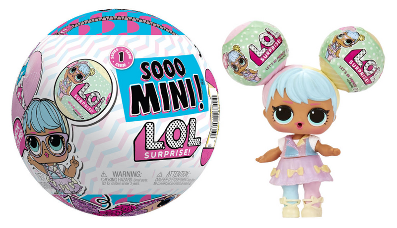 LOL. Überraschung! Sooo Mini!