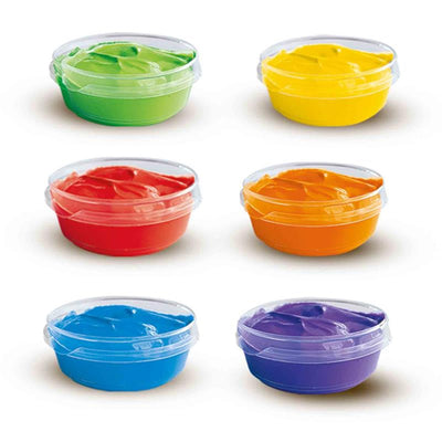 SES Fingerfarbe 6 Farben, 6x45ml