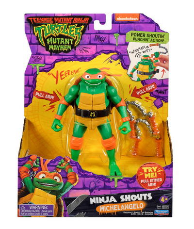 Boti Teenage Mutant Ninja Turtles Ninja ruft Speel Figur Michelangelo